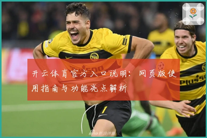 开云体育官方入口说明：网页版使用指南与功能亮点解析